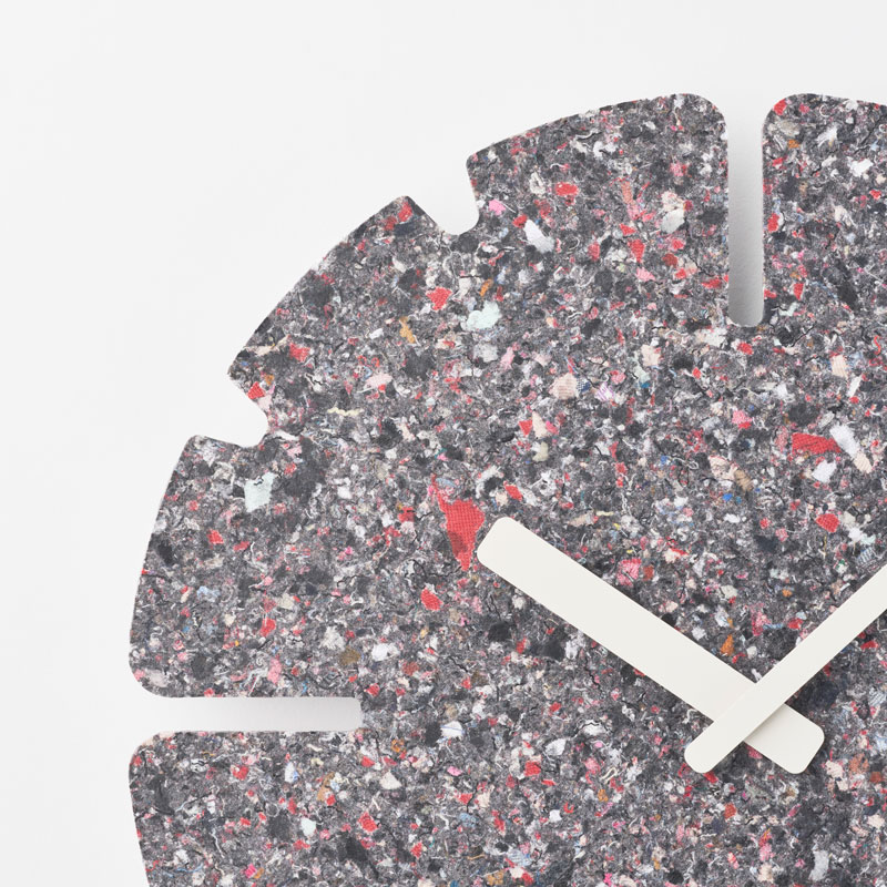 壁掛け時計 おしゃれ エコ リサイクル アップサイクル サステナブル エシカル　デザイン デザイナーズ