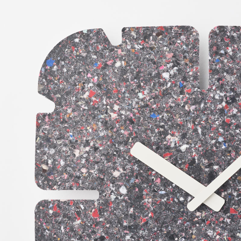 壁掛け時計 おしゃれ エコ リサイクル アップサイクル サステナブル エシカル　デザイン デザイナーズ