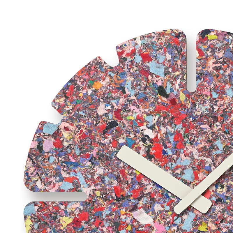 壁掛け時計 おしゃれ エコ リサイクル アップサイクル サステナブル エシカル　デザイン デザイナーズ