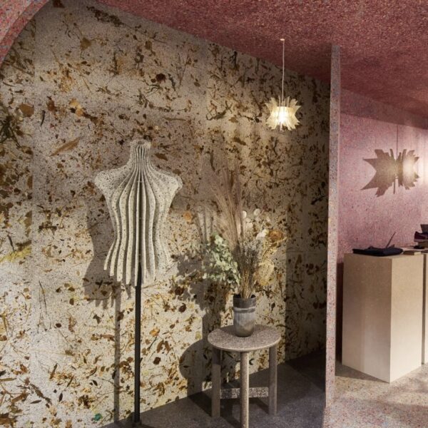 Japan-Made Circular Textile Recycling Board “PANECO®” A Sustainable Material Choice for Retail Shop Design — Proposed at EuroShop 2026 —